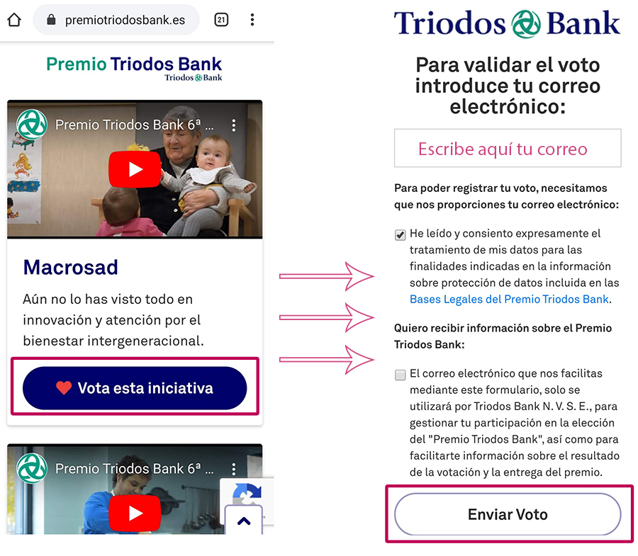 Premio Triodos Bank Macrosad